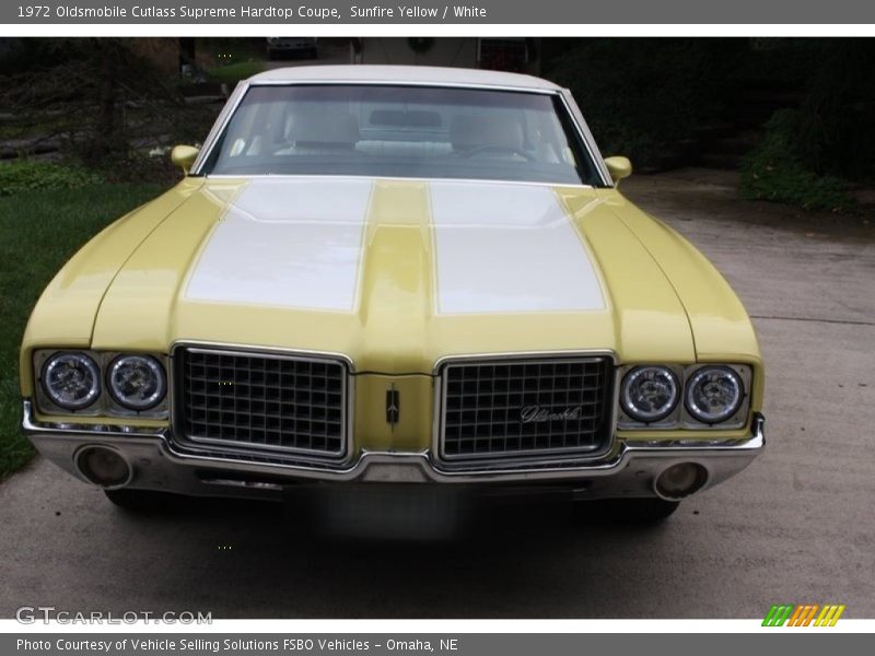  1972 Cutlass Supreme Hardtop Coupe Sunfire Yellow