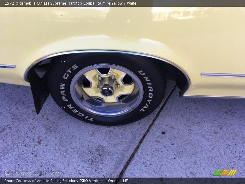  1972 Cutlass Supreme Hardtop Coupe Wheel