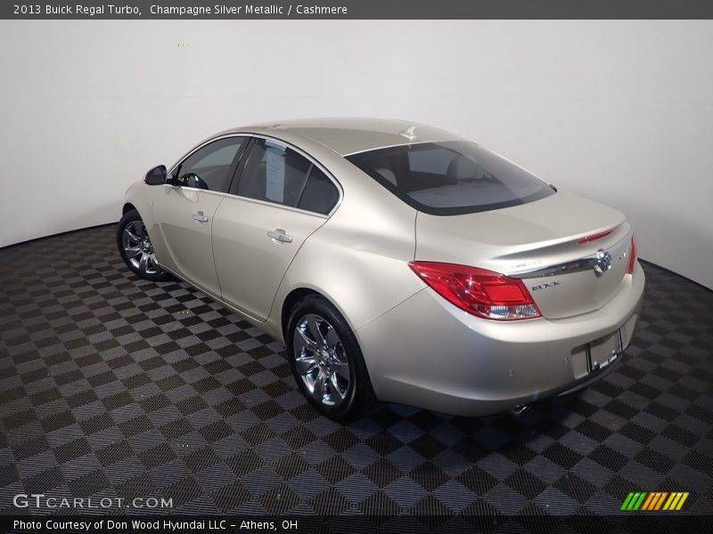 Champagne Silver Metallic / Cashmere 2013 Buick Regal Turbo