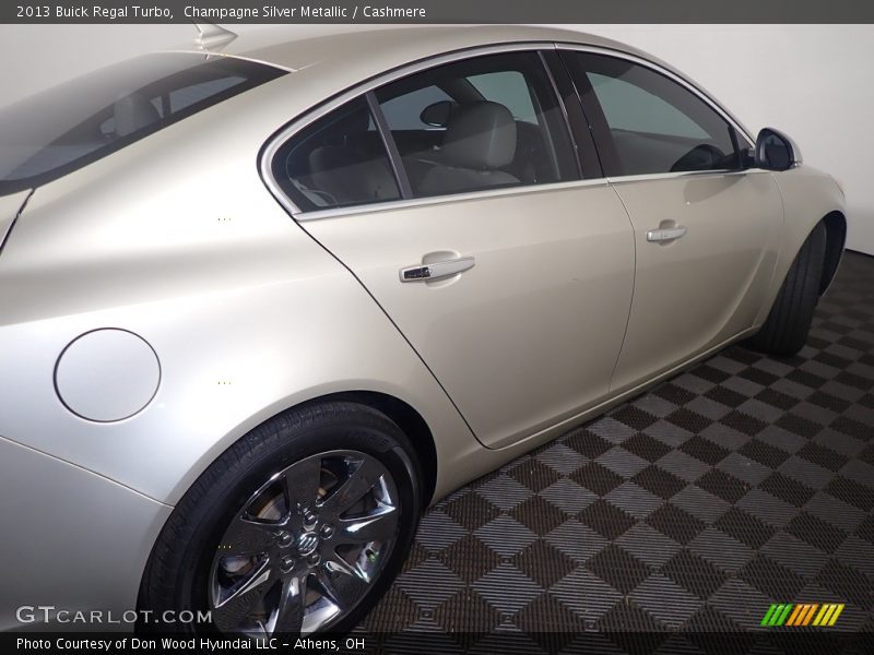 Champagne Silver Metallic / Cashmere 2013 Buick Regal Turbo