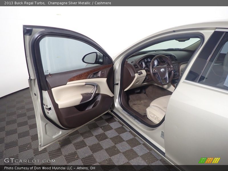 Champagne Silver Metallic / Cashmere 2013 Buick Regal Turbo
