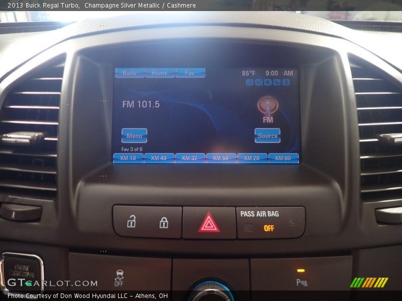 Champagne Silver Metallic / Cashmere 2013 Buick Regal Turbo