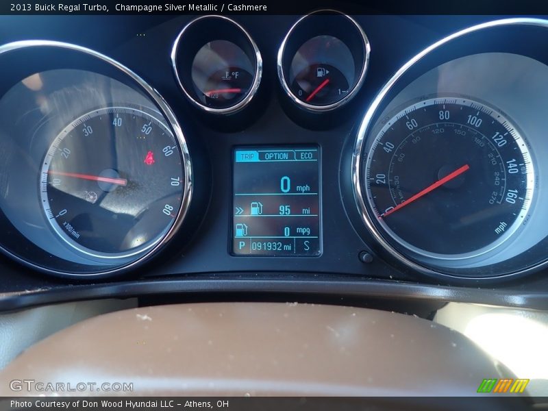 Champagne Silver Metallic / Cashmere 2013 Buick Regal Turbo