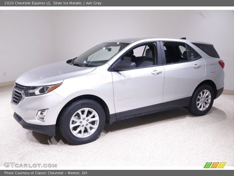 Silver Ice Metallic / Ash Gray 2020 Chevrolet Equinox LS