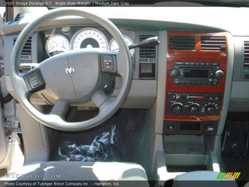Bright Silver Metallic / Medium Slate Gray 2005 Dodge Durango SLT