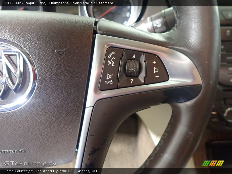 Champagne Silver Metallic / Cashmere 2013 Buick Regal Turbo