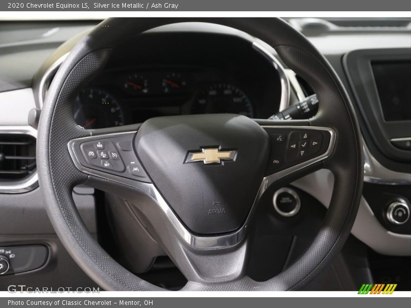 Silver Ice Metallic / Ash Gray 2020 Chevrolet Equinox LS