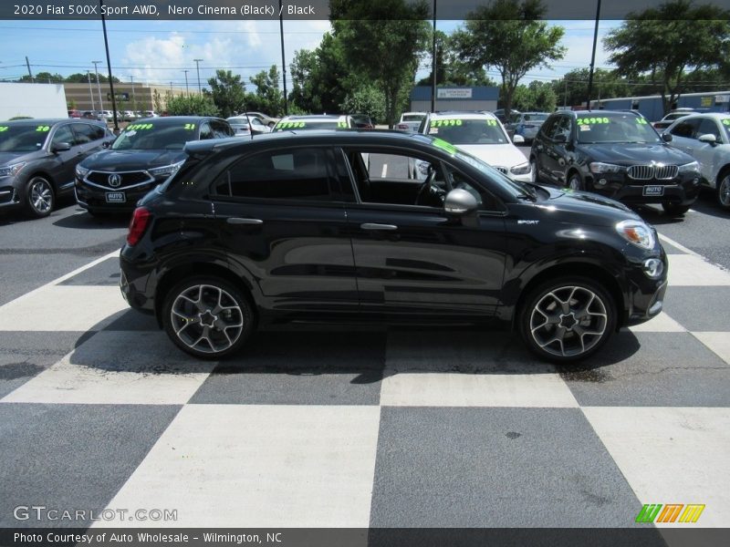 Nero Cinema (Black) / Black 2020 Fiat 500X Sport AWD