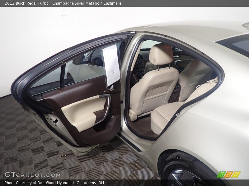 Champagne Silver Metallic / Cashmere 2013 Buick Regal Turbo
