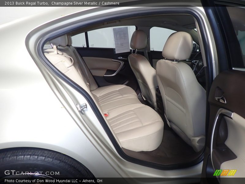 Champagne Silver Metallic / Cashmere 2013 Buick Regal Turbo