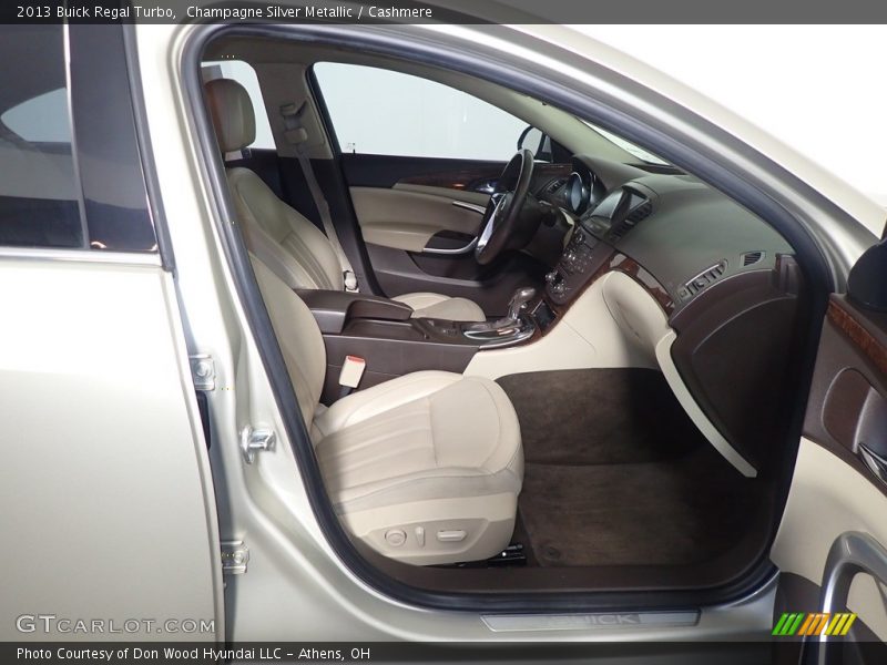 Champagne Silver Metallic / Cashmere 2013 Buick Regal Turbo