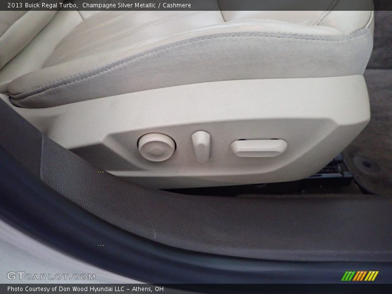 Champagne Silver Metallic / Cashmere 2013 Buick Regal Turbo