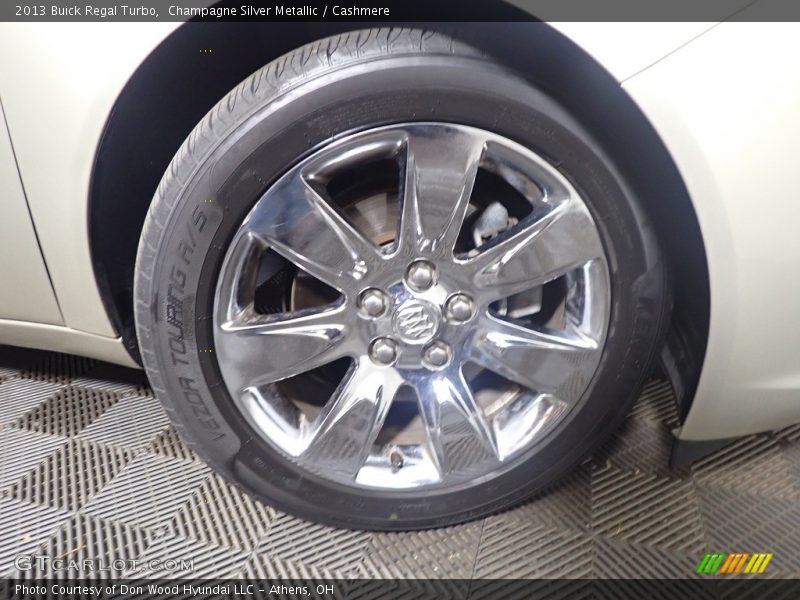 Champagne Silver Metallic / Cashmere 2013 Buick Regal Turbo