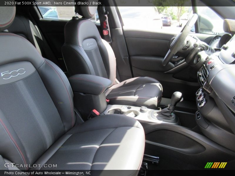 Nero Cinema (Black) / Black 2020 Fiat 500X Sport AWD