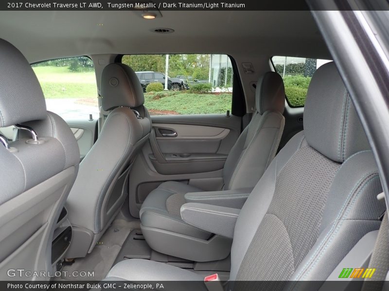 Tungsten Metallic / Dark Titanium/Light Titanium 2017 Chevrolet Traverse LT AWD