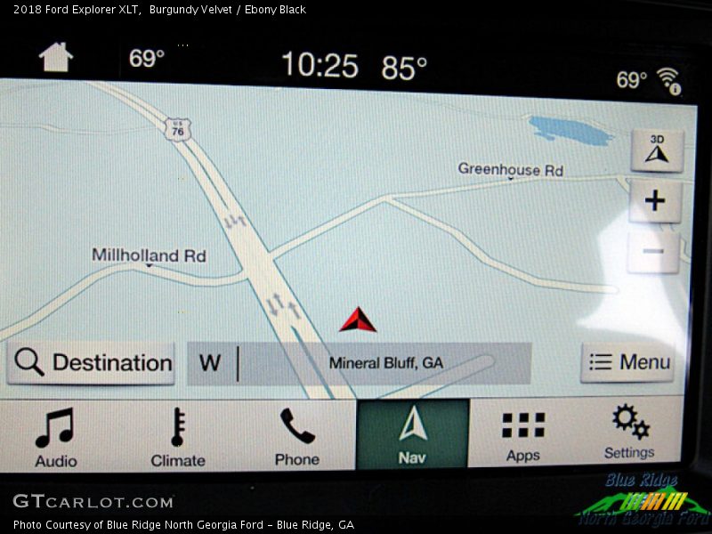 Burgundy Velvet / Ebony Black 2018 Ford Explorer XLT