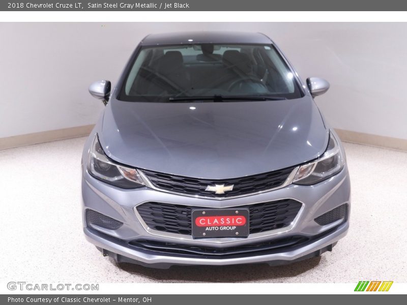 Satin Steel Gray Metallic / Jet Black 2018 Chevrolet Cruze LT