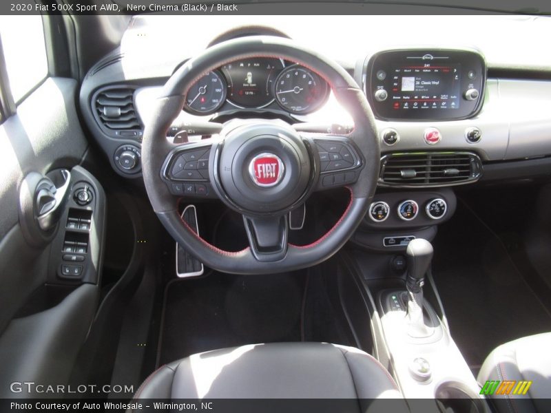 Nero Cinema (Black) / Black 2020 Fiat 500X Sport AWD