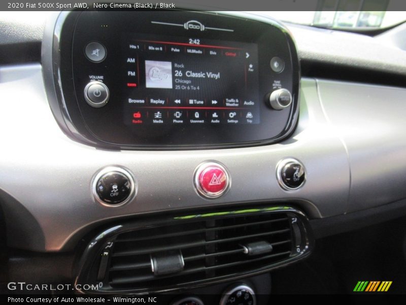 Nero Cinema (Black) / Black 2020 Fiat 500X Sport AWD
