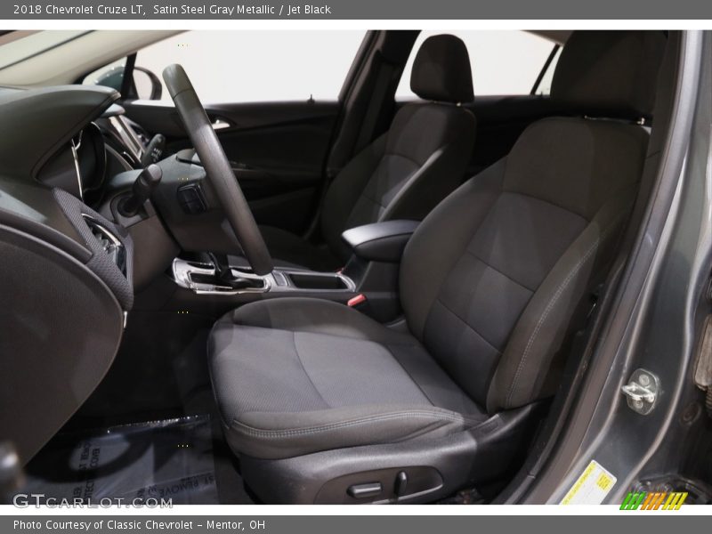 Satin Steel Gray Metallic / Jet Black 2018 Chevrolet Cruze LT