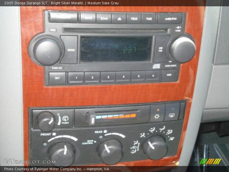 Bright Silver Metallic / Medium Slate Gray 2005 Dodge Durango SLT