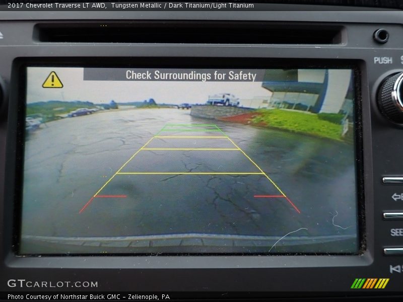 Tungsten Metallic / Dark Titanium/Light Titanium 2017 Chevrolet Traverse LT AWD