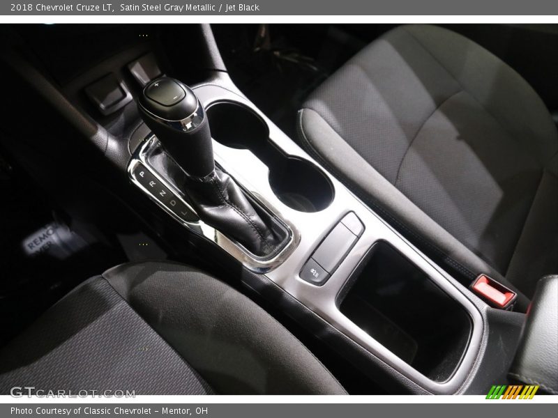 Satin Steel Gray Metallic / Jet Black 2018 Chevrolet Cruze LT
