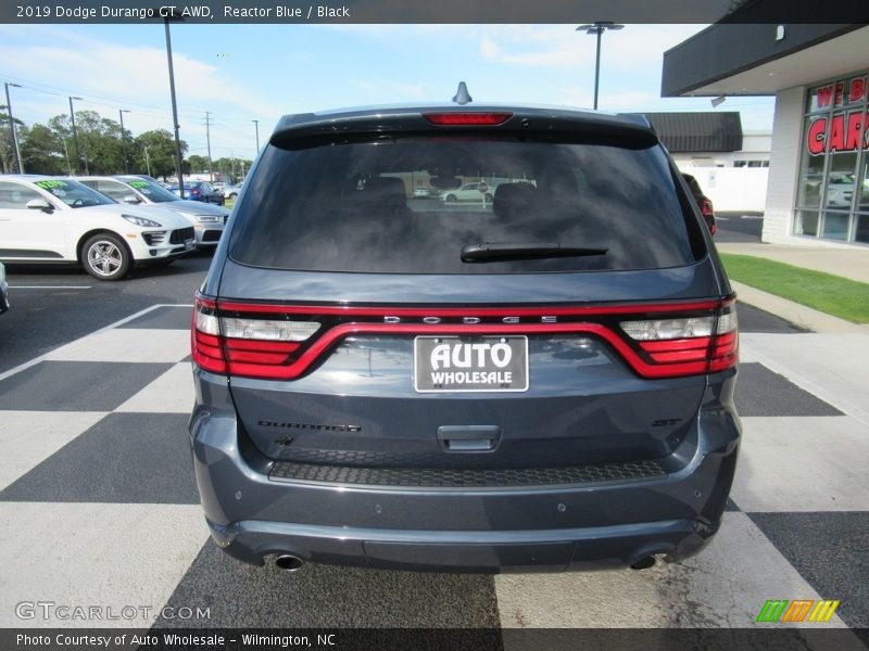 Reactor Blue / Black 2019 Dodge Durango GT AWD