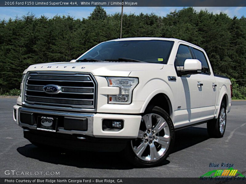 White Platinum / Limited Mojave 2016 Ford F150 Limited SuperCrew 4x4