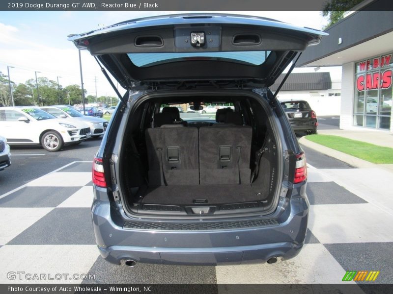 Reactor Blue / Black 2019 Dodge Durango GT AWD