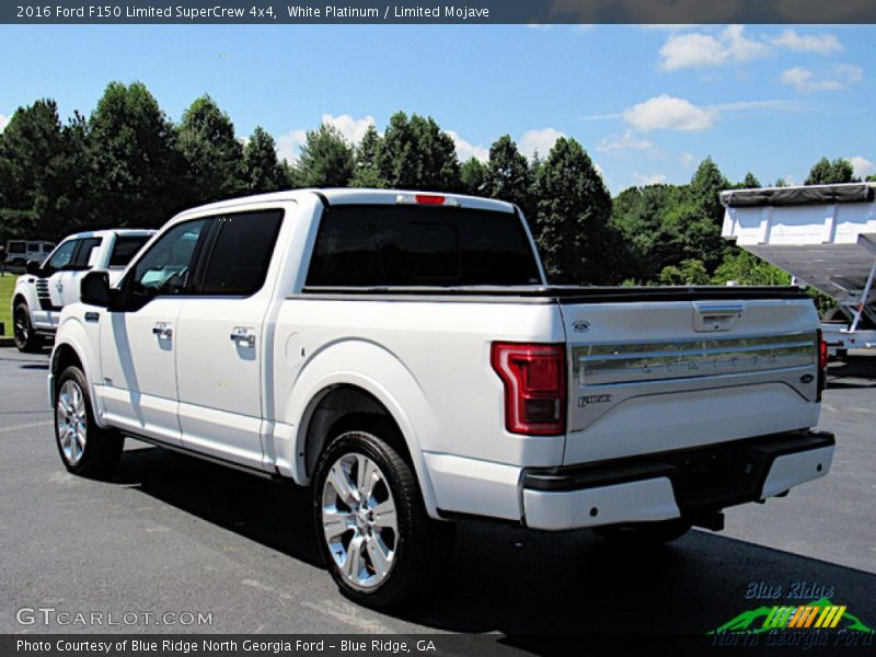 White Platinum / Limited Mojave 2016 Ford F150 Limited SuperCrew 4x4