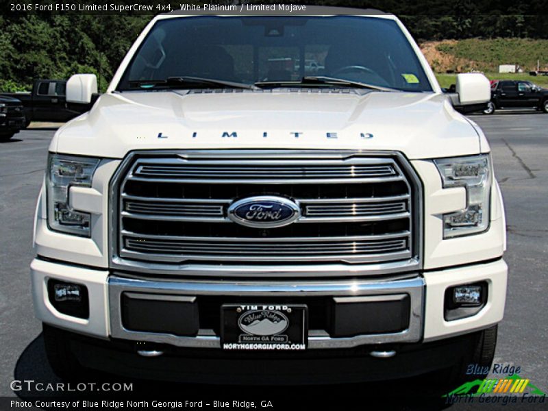 White Platinum / Limited Mojave 2016 Ford F150 Limited SuperCrew 4x4