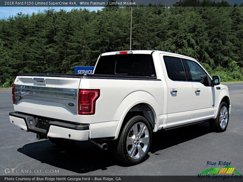 White Platinum / Limited Mojave 2016 Ford F150 Limited SuperCrew 4x4
