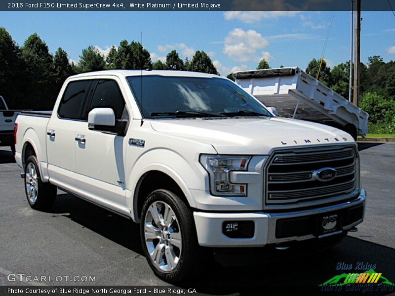 White Platinum / Limited Mojave 2016 Ford F150 Limited SuperCrew 4x4