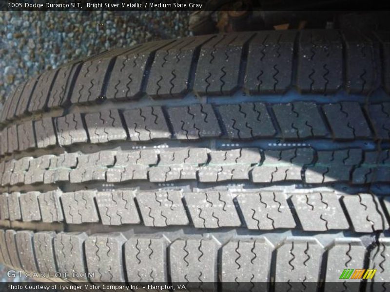 Bright Silver Metallic / Medium Slate Gray 2005 Dodge Durango SLT