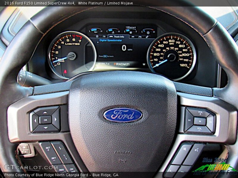 White Platinum / Limited Mojave 2016 Ford F150 Limited SuperCrew 4x4