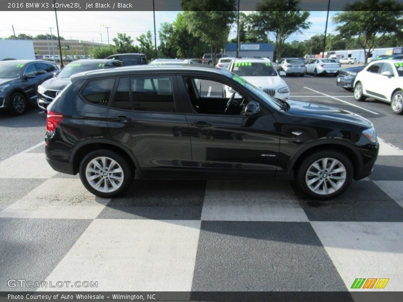 Jet Black / Black 2016 BMW X3 xDrive28i