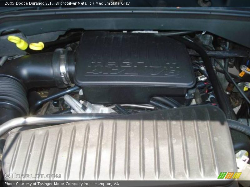 Bright Silver Metallic / Medium Slate Gray 2005 Dodge Durango SLT