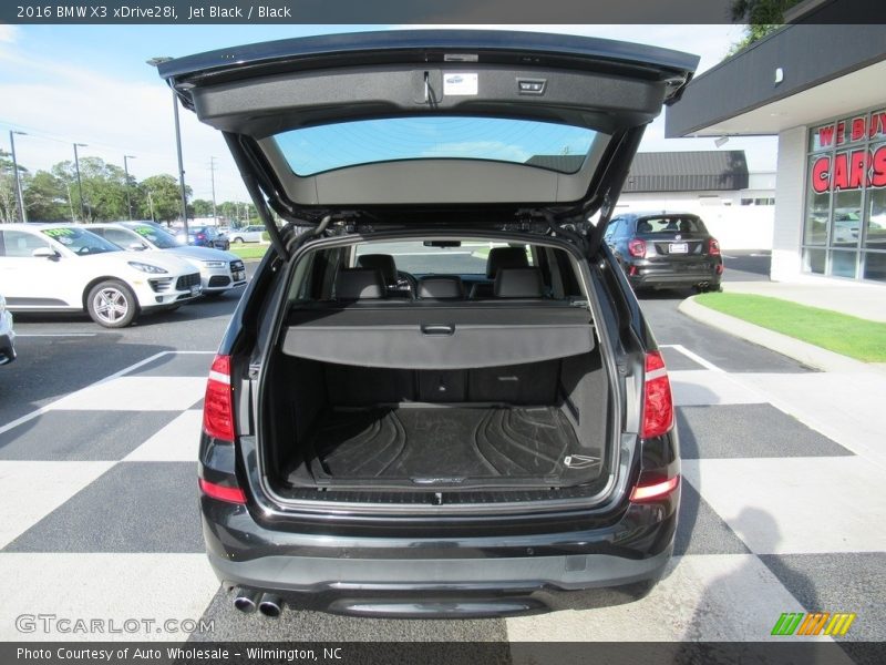 Jet Black / Black 2016 BMW X3 xDrive28i