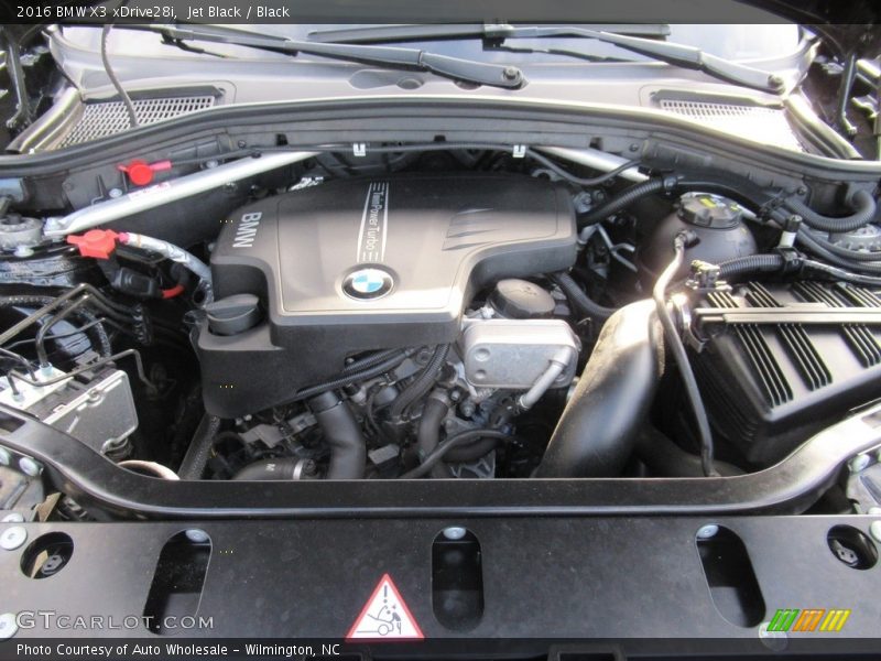 Jet Black / Black 2016 BMW X3 xDrive28i