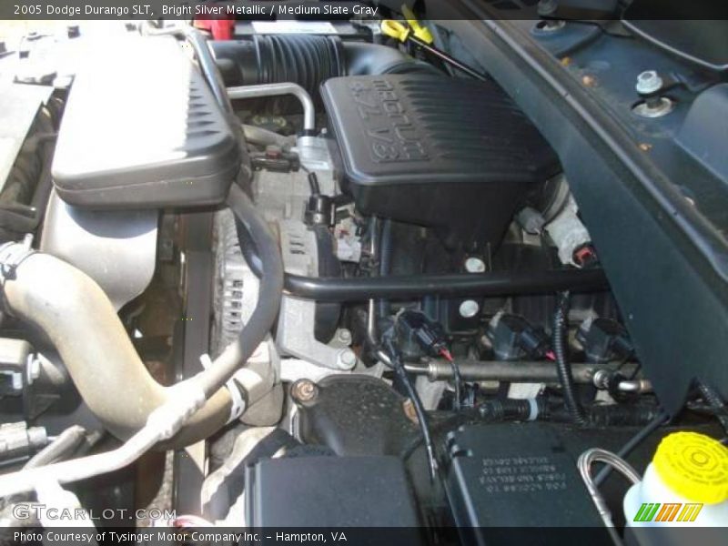 Bright Silver Metallic / Medium Slate Gray 2005 Dodge Durango SLT