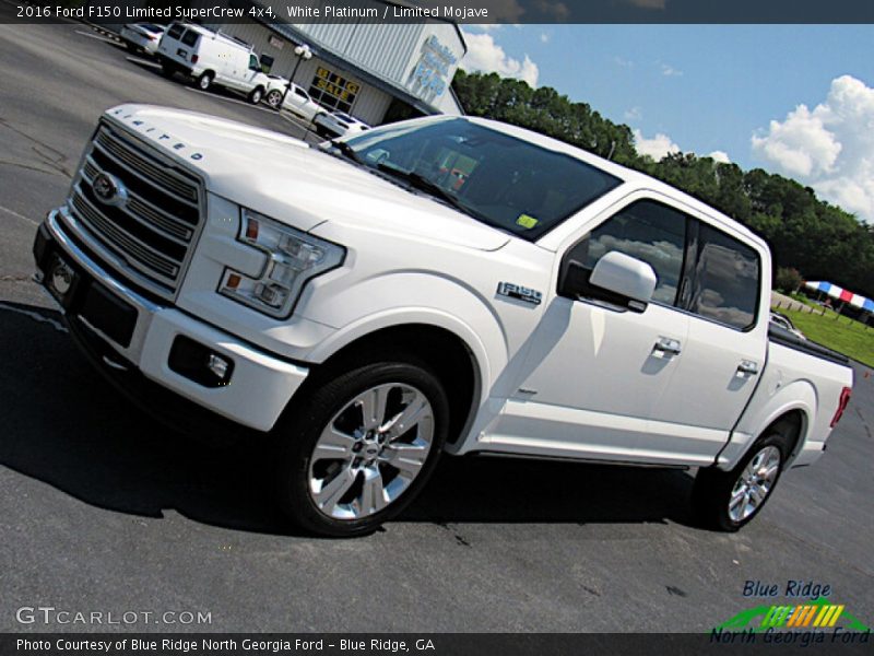 White Platinum / Limited Mojave 2016 Ford F150 Limited SuperCrew 4x4