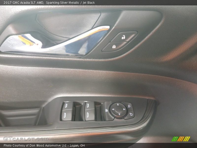 Sparkling Silver Metallic / Jet Black 2017 GMC Acadia SLT AWD