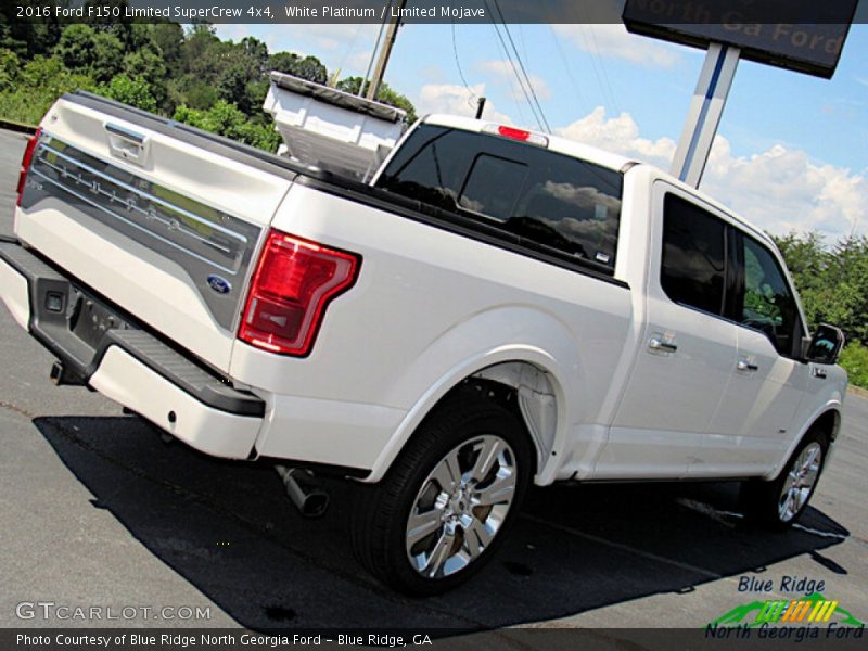 White Platinum / Limited Mojave 2016 Ford F150 Limited SuperCrew 4x4