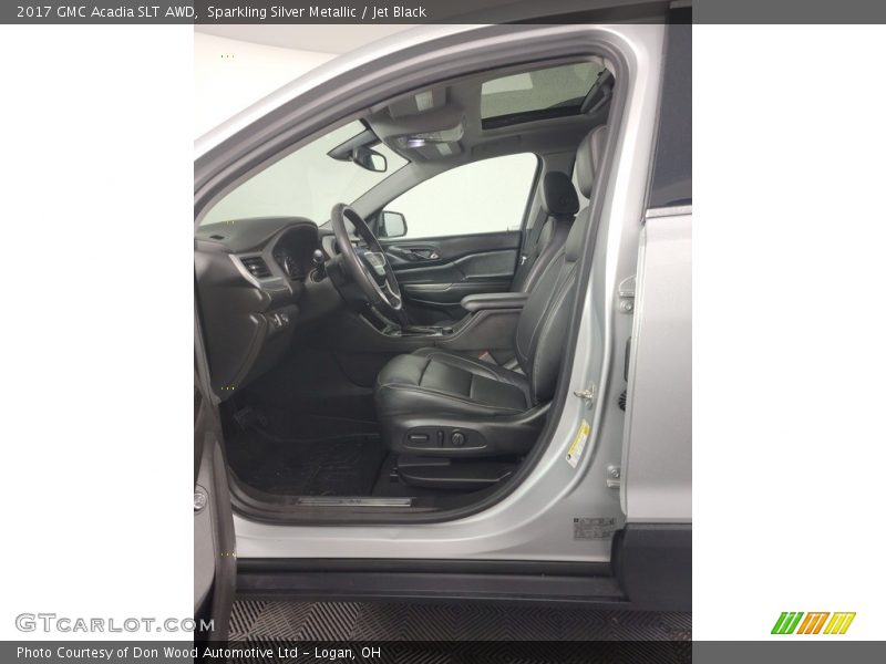 Sparkling Silver Metallic / Jet Black 2017 GMC Acadia SLT AWD