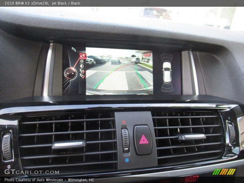 Jet Black / Black 2016 BMW X3 xDrive28i