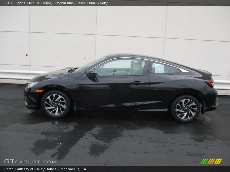  2018 Civic LX Coupe Crystal Black Pearl