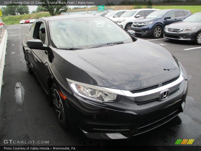 Front 3/4 View of 2018 Civic LX Coupe