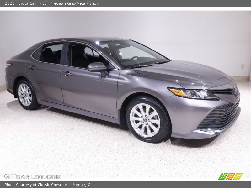 Predawn Gray Mica / Black 2020 Toyota Camry LE