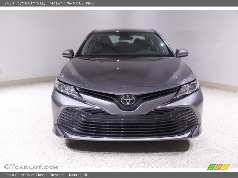 Predawn Gray Mica / Black 2020 Toyota Camry LE